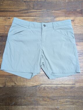 Patagonia STY58091 Women's Quandary Shorts Size 6 Beige Outdoor Hiking
